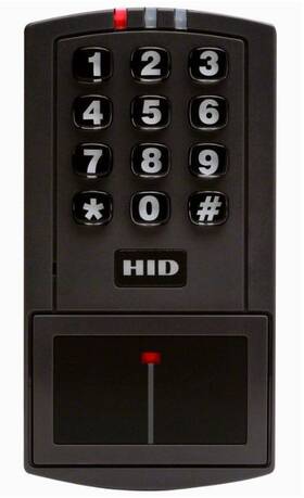 4045bgku0 Hid Entryprox Standalone Proximity Reader With 10 Proxkeys