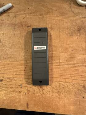 5385cgt00-s1291 Hid Simplex Replacement Door Card Reader Clean 5385cgt00-s1291 Hid Simplex Replacement Door Card Reader Clean