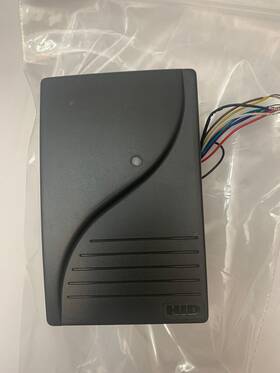 5395c2100 Hid Thinline Ii Wall Switch Access Card Control Reader -grey