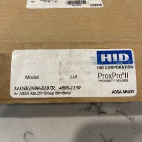 5455bgn00-s1291 Hid 5455bgn00-s107r Prox Ii Wall Switch Reader