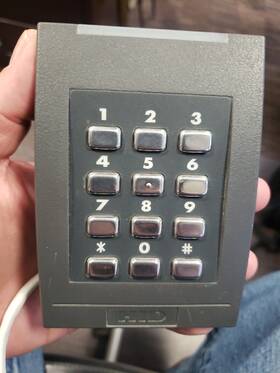 6130bgt000009 Hid Class Keypad Switch Reader