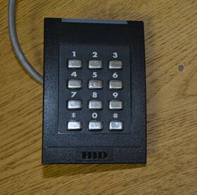 6130bkn040d00 Hid Rk40 Iclass Card Reader With Keypad