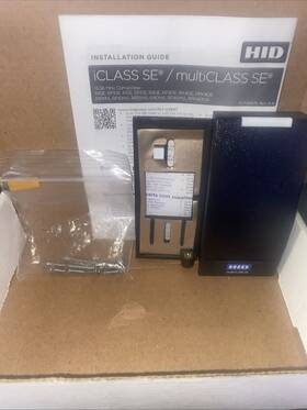 900pmptekmaoga Hid Multiclass Mini Mullion Card Reader Se Rp10 Black New 900pmptekmaoga Hid Multiclass Mini Mullion Card Reader Se Rp10 Black New