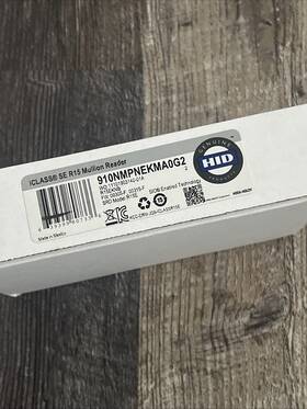 910nmpnekma0g2 Hid Iclass Se R15 Mullion Reader New 1blu168 910nmpnekma0g2 Hid Iclass Se R15 Mullion Reader New 1blu168