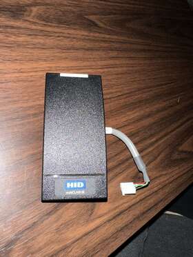 910ptntek00000 Hid Multiclass Se Rp10 Mini Mullion Reader Model Rp10el