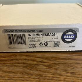 920nmnnekea001 Hid Iclass Se R40 Wall Switch Reader R40eknb