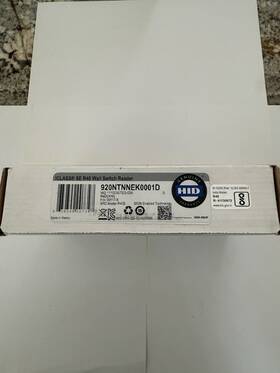 920ntnnek0001d Hid Iclass Se R40 Wall Switch Reader - New In Box 920ntnnek0001d Hid Iclass Se R40 Wall Switch Reader - New In Box