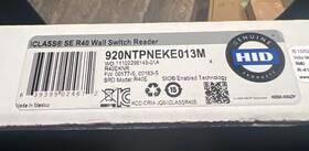 920ntpneke013m Hid R40 Iclass Se R40e Wall Switch Prox Reader New 3blk39
