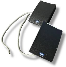 Hid 920pmnnekea0cg Lot Of 2 Multiclass Se Rp40 Wall Switch Reader Rp40e