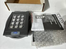 6136cgn04ca00-g3.0 Hid 921ltnneg0002n Rpk40 Multiclass Wall Switch Keypad Reader Black