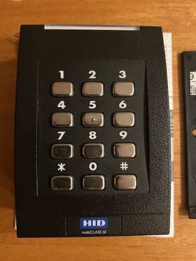 921ptnnek0003r Hid Multiclass Se Rpk40 Reader Keypad