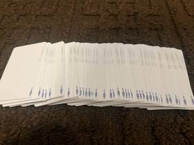 Bdg-1386 Hid Bdg-1389 Prox Ii Blank Cards 0009p Lot Of 50 New In Manuf Package