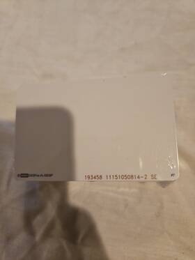 11151050814-2 Hid D839p Pack Of 50 193458 Desfire Px Proximity Access Card