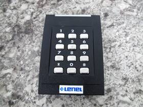 923ppptek000nu-l02 Hid / Lenel Pivclass Rpkcl40-p Card Reader Keypad Used