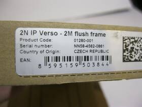 01289-001 Honeywell 01280-001 2n Ip/lte Verso 2m Surface Frame New 01289-001 Honeywell 01280-001 2n Ip/lte Verso 2m Surface Frame New