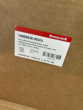14506636-002 Honeywell 14506636-002/u Door Brand New With Lock/keys