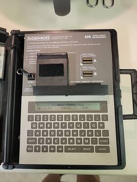 699md Honeywell Ademco 699 Prom Intelligent Programmer For Digital Communicators And 6 Cartridges