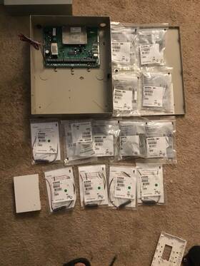Sav128bpen Honeywell Ademco Vista 128 V128bpen Alarm Control Panel With Serial Modules
