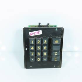 16sd21-1-s-h Honeywell Sd-16685 Micro Switch 16-key Numeric Keypad Assembly 16sd21-1-s-h Honeywell Sd-16685 Micro Switch 16-key Numeric Keypad Assembly
