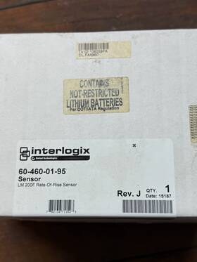 60-460-01-95 Interlogix 60-460-01-95sensorlm 200f Rate-of-rise Sensor