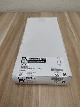 Ts0870 Interlogix United Technologies Smart Card Prox Reader Ts0870 Interlogix United Technologies Smart Card Prox Reader