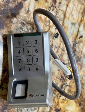 Kaba / E-data Ar402 E-data Fingerprint Keypad Reader Iclass Access Control Germany