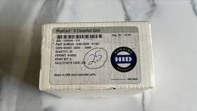 1326lcsmv-a11292 Kantech New Hid Proxcard Ii 1326lcsmv-a1129 Adt Clamshell Card. Lot Of 20 Cards