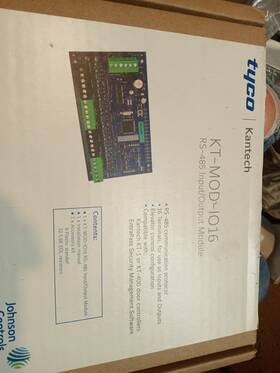 Kt-mod-io16 Kantech Rs485 Input/output Module New