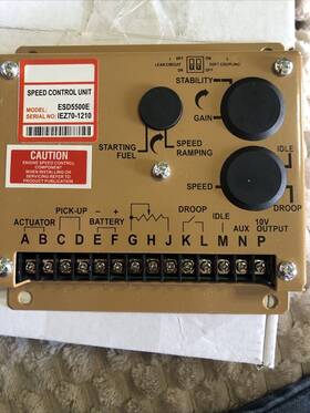 Esd5500e Kimiller Generator Governor Actuator Speed Control Unit