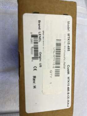 Lnl-mtk15-485 Lenel 1pcs Black Brand New Lnl-mtk15-485 Lenel 1pcs Black Brand New