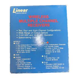 Linear Snr00017a D-4r 4 Channel Receiver Dnr00023a