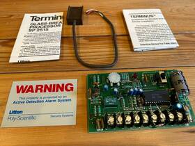 Sp-2515 Litton Poly Scientific Terminus Glassbreak Processor With Sensor