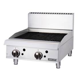 Mc-24-mr Mercury S/s 2-burner 24 Inch Charbroiler