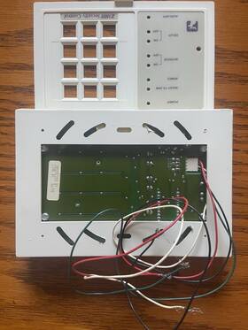 Moose Products Inc. Hl-338 Inc. Z1100 Security Control Panel Keypad Hl 338