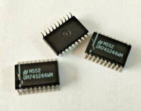 Dm74s244wm Motorola 25 Pcs Lot Buffer/driver Non-inverting Dual 4-bit Ic Dm74s244wm Motorola 25 Pcs Lot Buffer/driver Non-inverting Dual 4-bit Ic