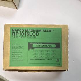 Rp1016lcd Napco Alpha-numeric Keypad Control Panels And Keypads