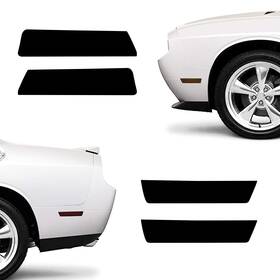 Fbarfmp24900 Ndrush Blackout Side Marker Lights Vinyl Tint Film Precut Overlay Front Rear Fbarfmp24900 Ndrush Blackout Side Marker Lights Vinyl Tint Film Precut Overlay Front Rear
