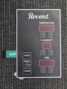 50377206 Netstal Revent Oven Control Panel Membrane Keypad P/n
