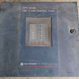 Sfp-400b Notifier Fire Alarm Control Panel Mpn Alarms System