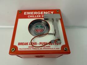 St120sn1bp2-cs Pilla Electrical Products Emergency Chiller Stop Brake Lens Push Button Box New