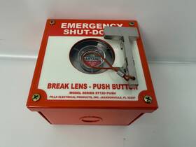 St120sn1bp2-sd Pilla Electrical Products Emergency Shut-down Brake Lens Push Button Box New