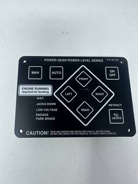 140-1226 Power Gear Electronic Leveling Touch Pad Series 140-1226 Power Gear Electronic Leveling Touch Pad Series