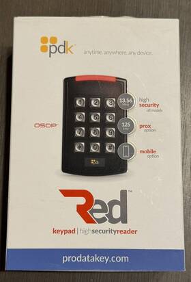 Et25-6ws-cpk1-lmk50003 Prodatakey New In Box Rkb Keypad Reader Et25-6ws-cpk1-lmk50003 Prodatakey New In Box Rkb Keypad Reader