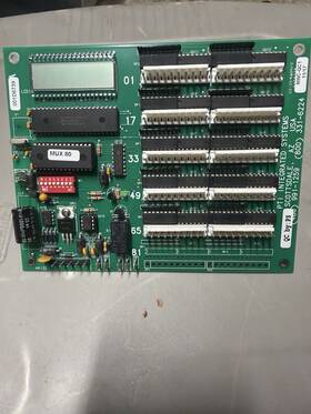 331-6224 Pti Integrated Systems Alarm Board Control Pcb Untested