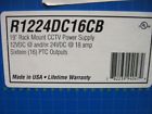 R1224dc16cb Altronix Rackmount Cctv Power Supply Ptc Output 782239940479