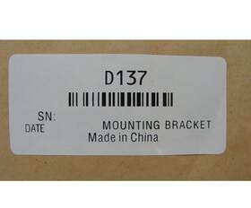 D137 Radionics Accessory Module Mounting Bracket New Nos