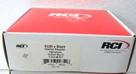 Rci 9325i Black Indoor Illuminated Keypad 12vdc Ctno