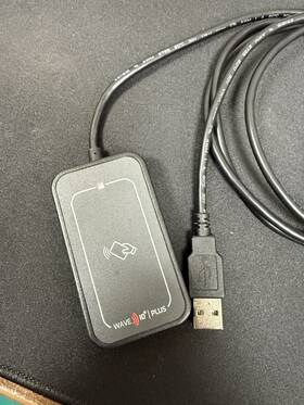 Rdr-80531bku-c16 Rf Ideas Wave Id Plus Mini V3 Black Usb Card Reader