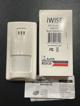 Rk815dtglusa Risco Rk150dtglusa Iwise Dual Technology Motion Sensor