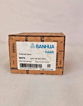 Mdf-a03-6h001 Sanhua Solenoid Valve Odf 3/8 Inch Solder Mdfa036h001